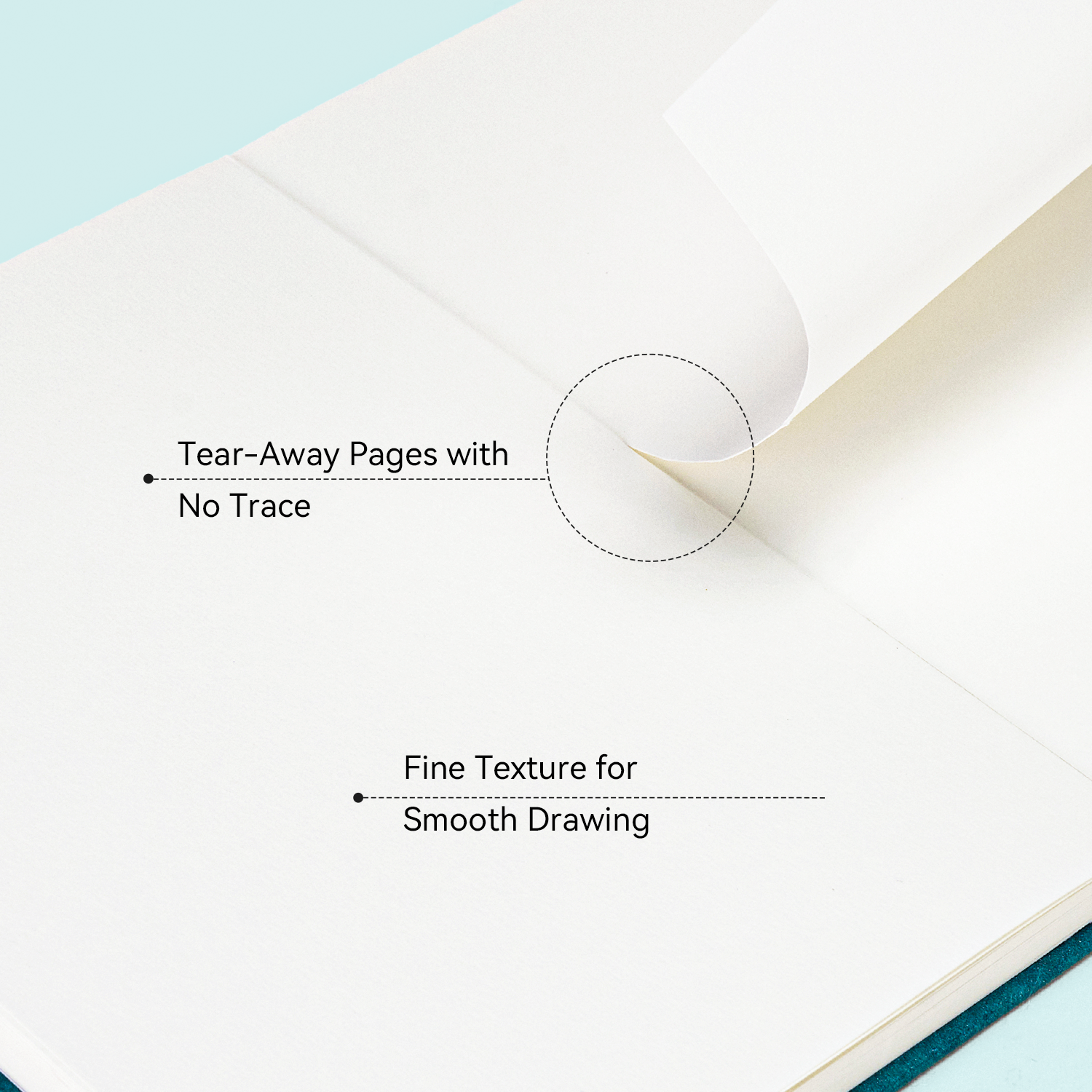 ARRTX A5 Sketchbook Bamboo Paper 60 Pages