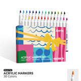 ARRTX 30 Colors Dopamine Acrylic Paint Markers