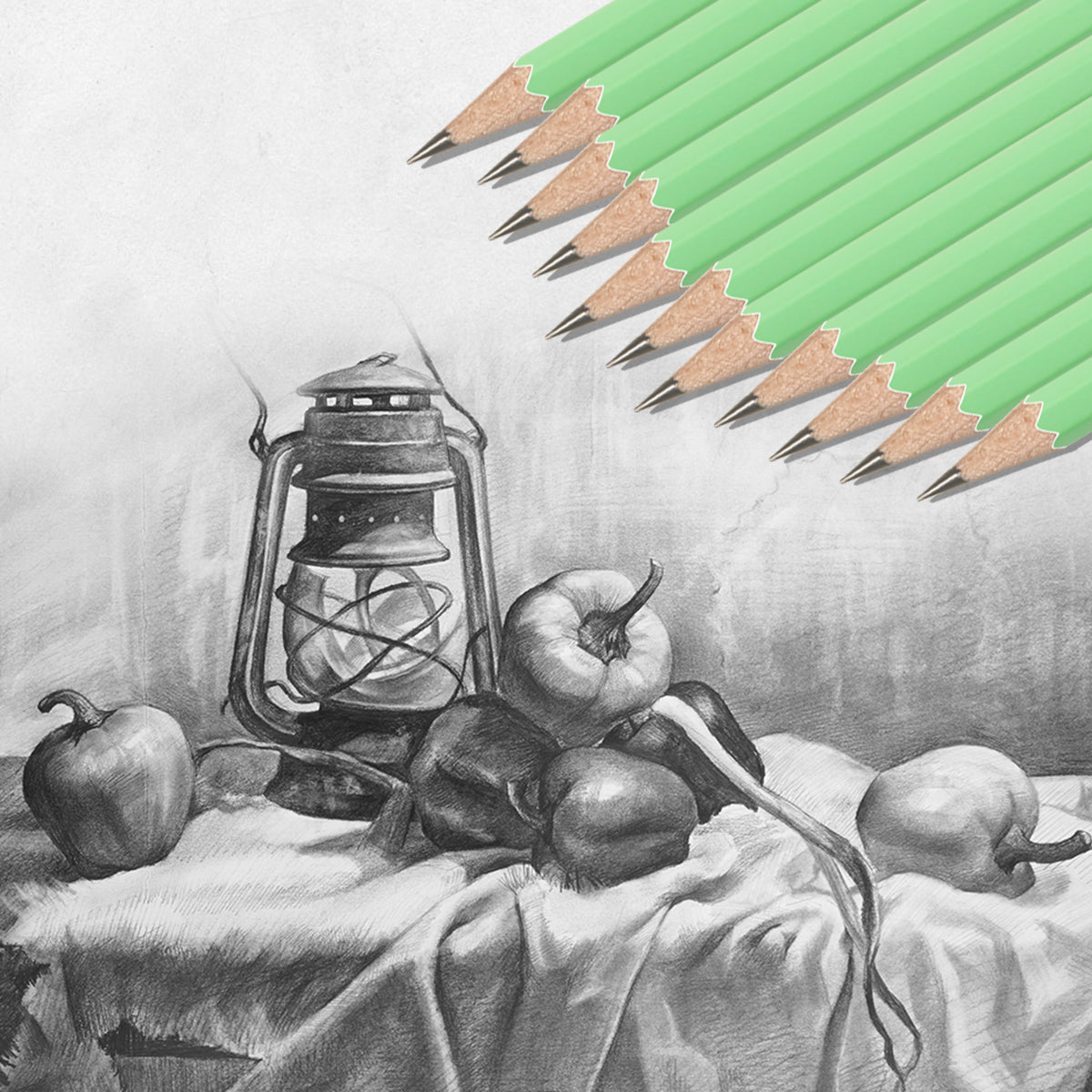 Arrtx Sketch Pencils 14 Pack #2 HB Art Drawing Pencils