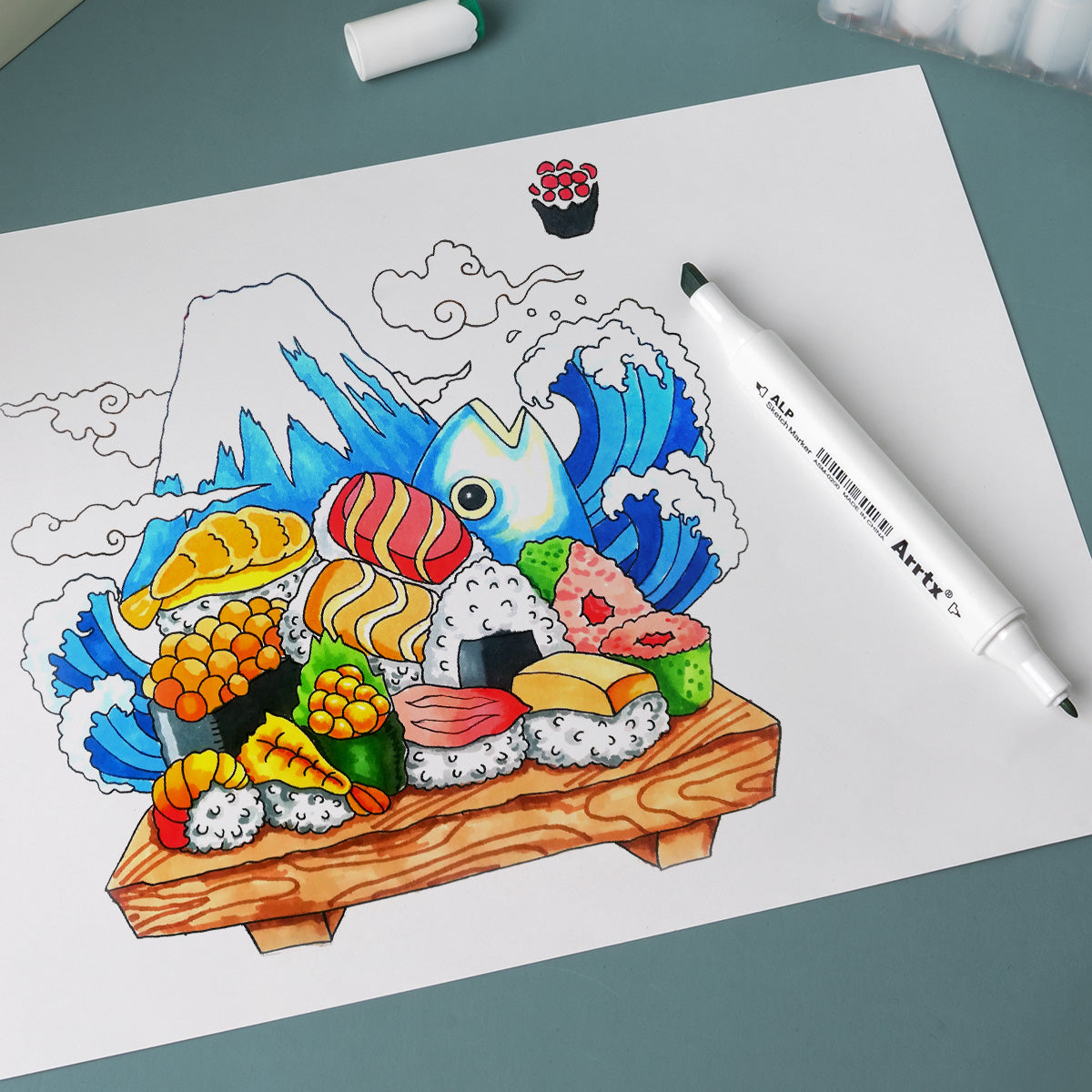 Arrtx ALP 90 Alcohol Markers Paint Markers Dual Tip