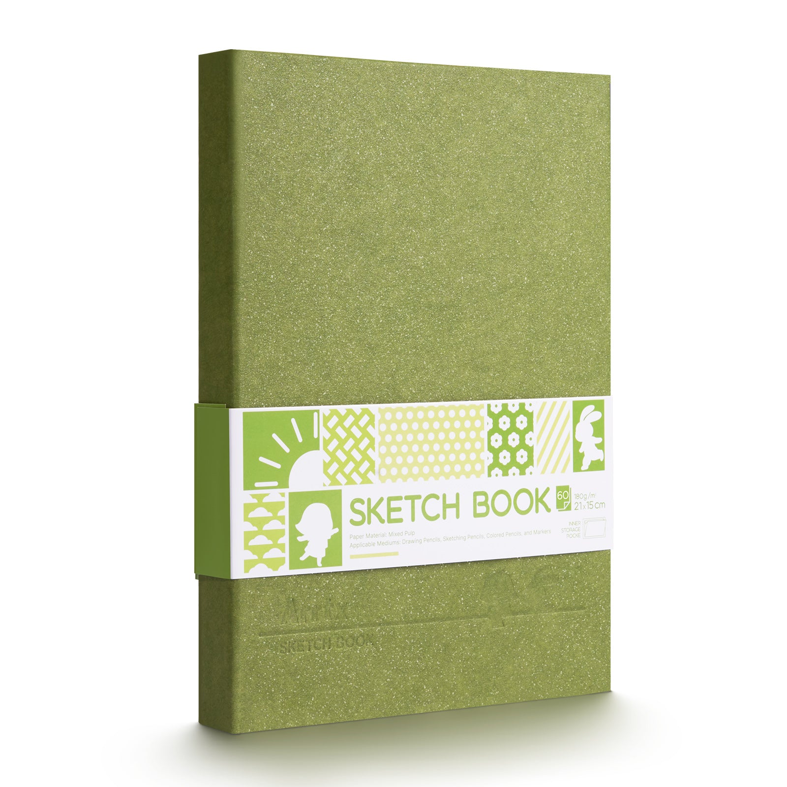 Arrtx Sketchbook A5 Artists Hardcover Drawing Paper
