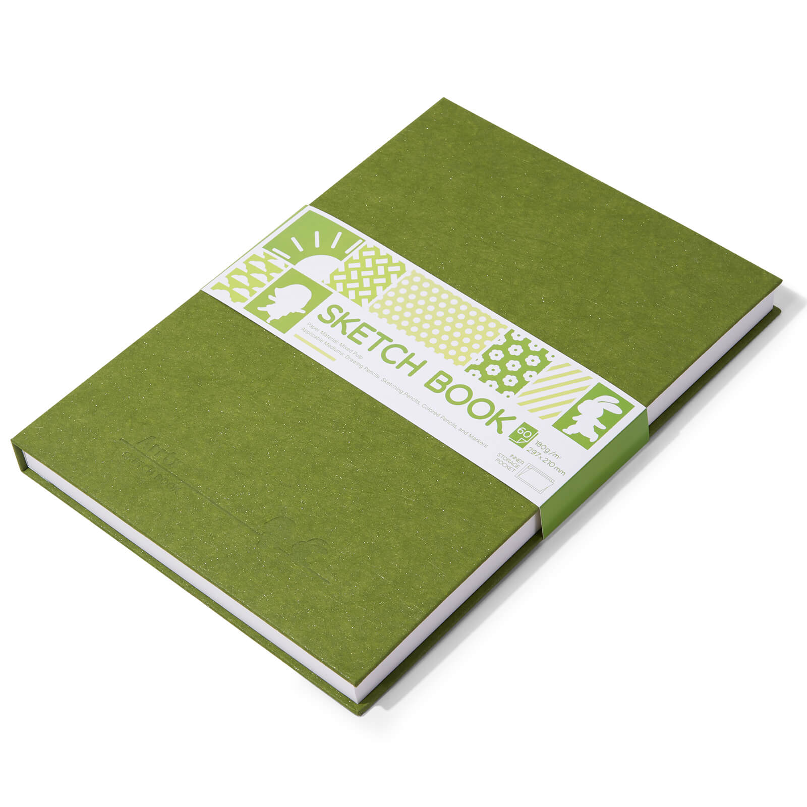 Arrtx Sketchbook A4 Artists Hardcover Drawing Paper