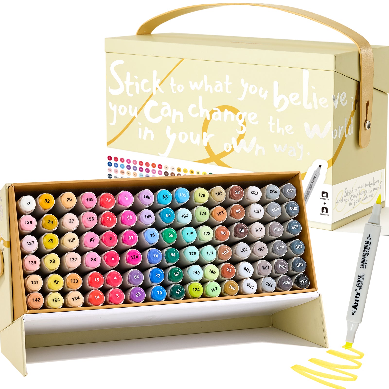 Arrtx OROS 90 Alcohol Markers Colors Paint Markers Dual Tip