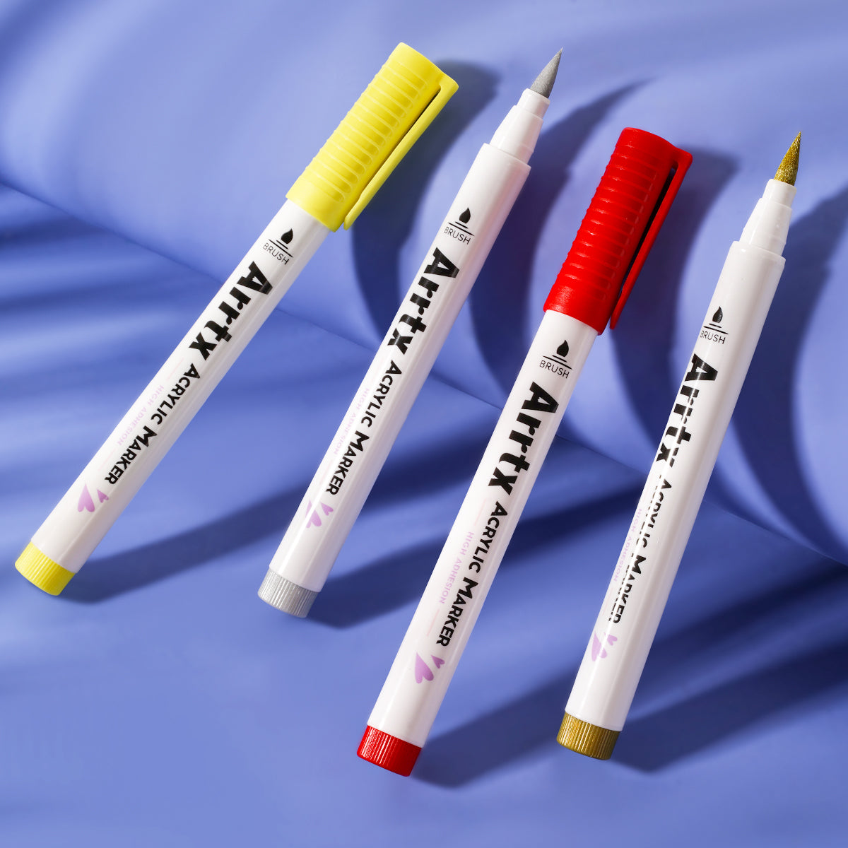Arrtx 30B Colors Acrylic Paint Markers Paint Brushes