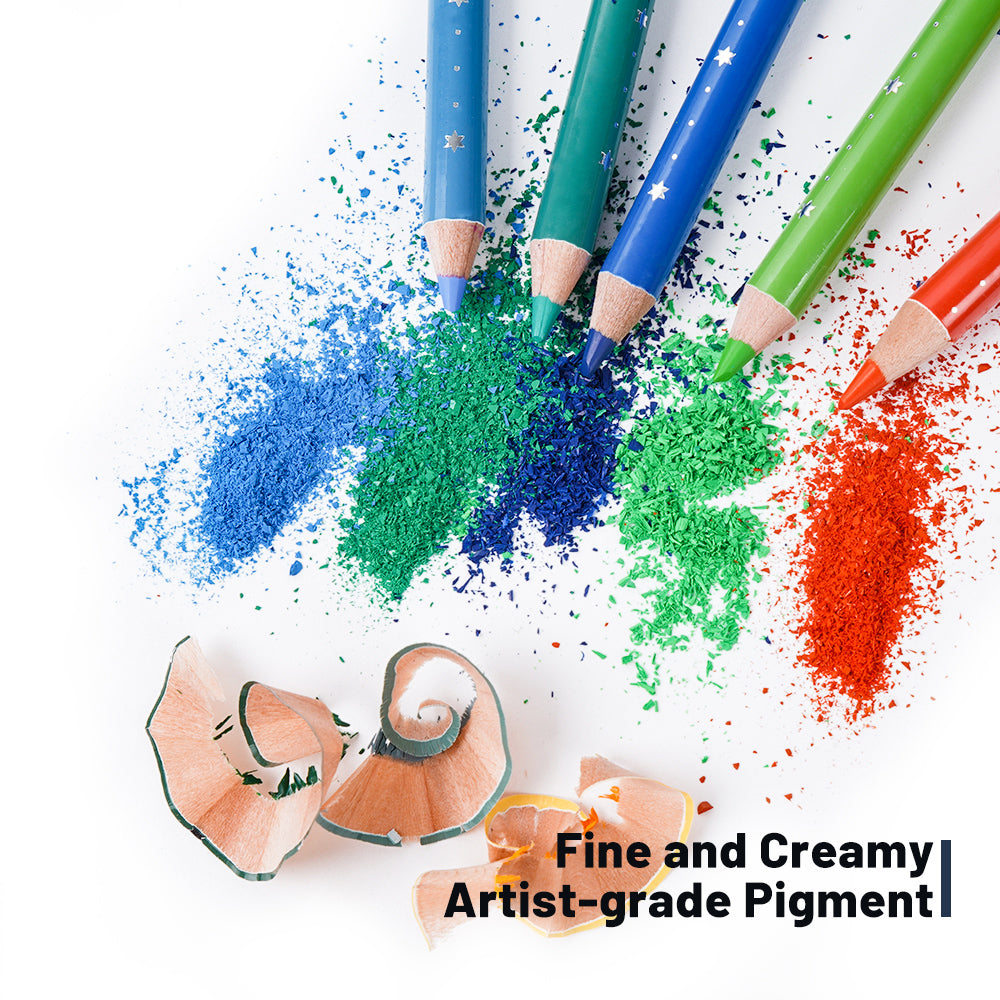 Arrtx 72 Colored Pencils Artist Grade Drawing Pencils